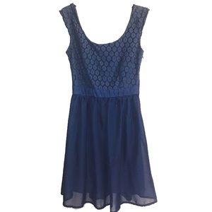 Short Navy Blue Dress